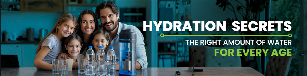 Hydration Secrets: The Right Amount of Water for Every Age